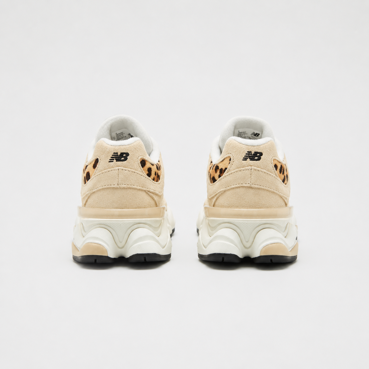 NB 9060 Tan Leopard Print