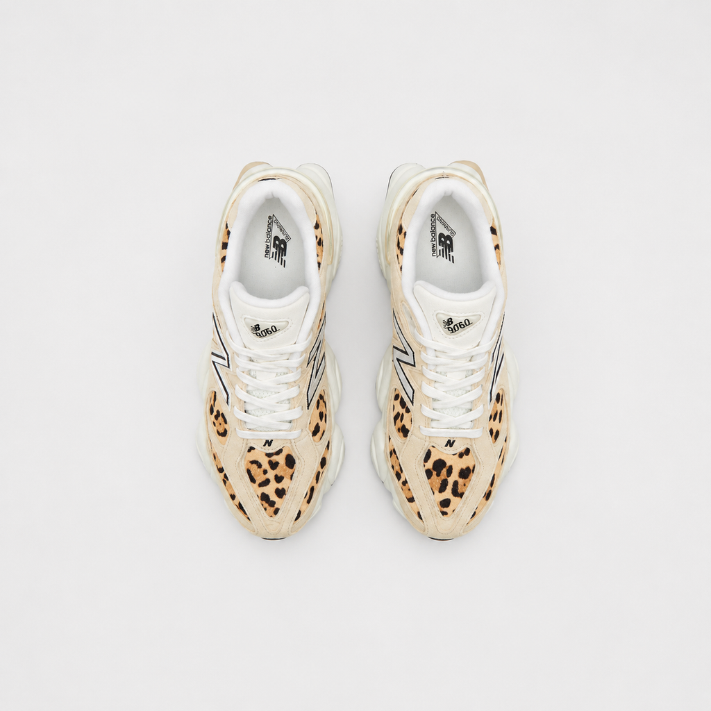 NB 9060 Tan Leopard Print