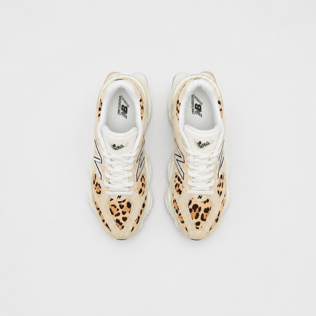NB 9060 Tan Leopard Print